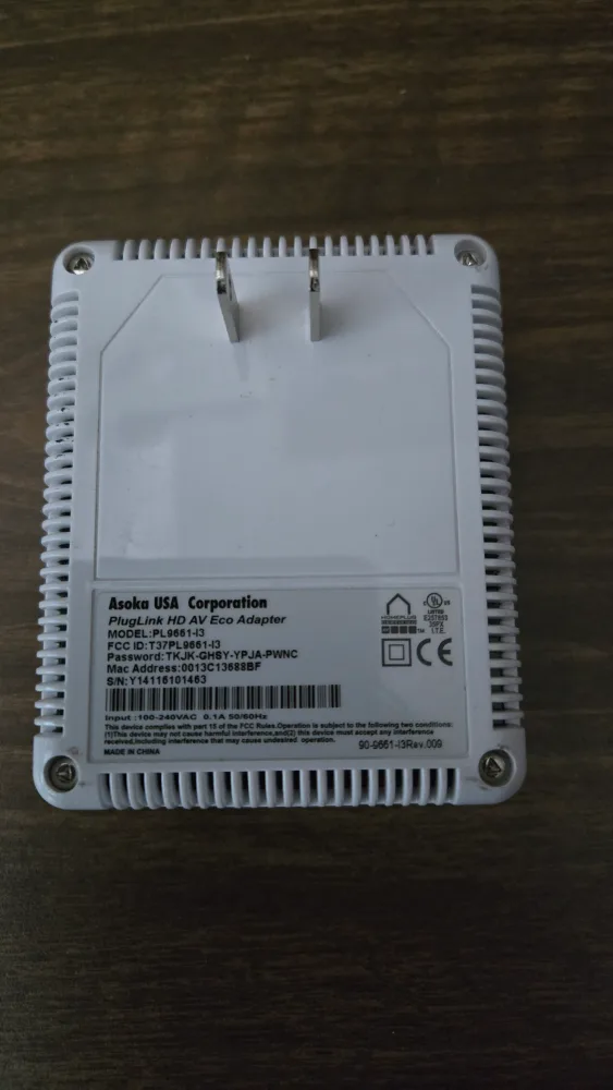 Asoka PlugLink AV Powerline Adapter image indicator(2)