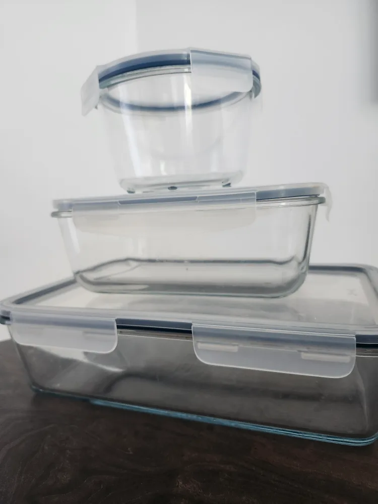 Set of 3 Glass Containers thumbnail