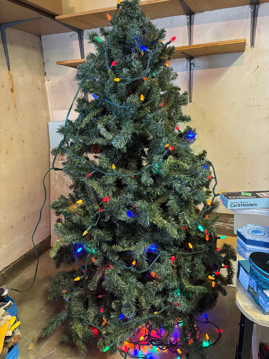 5' 5" Artificial Christmas Tree + 9' Bag thumbnail