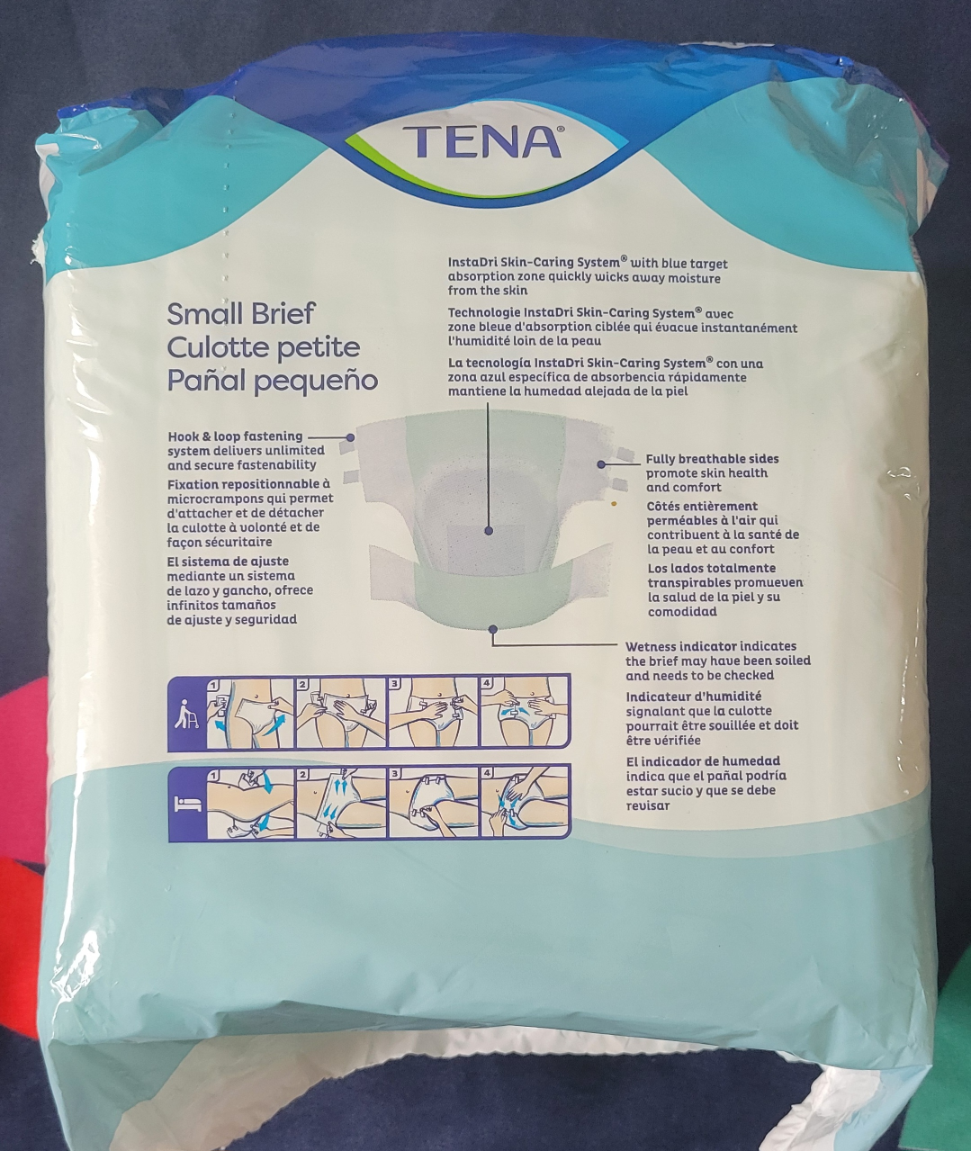 Postpartum Underwears: TENA SMALL BRIEFS : 4 Packs - photo 2