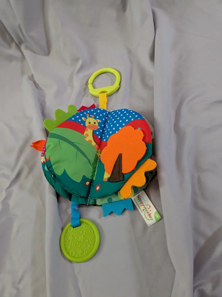 Baby's First Touch and Feel Soft 3D Type Learning Cloth Book thumbnail