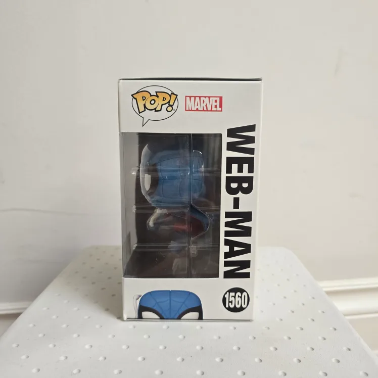 Web-Man Spiderman Marvel #1560 Funko Pop image indicator(2)