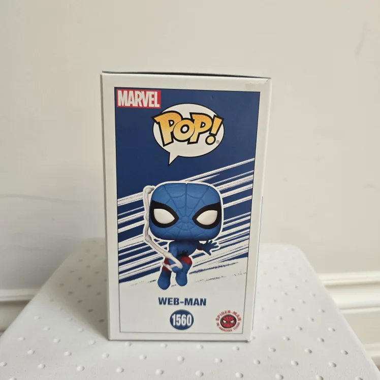 Web-Man Spiderman Marvel #1560 Funko Pop image indicator(4)