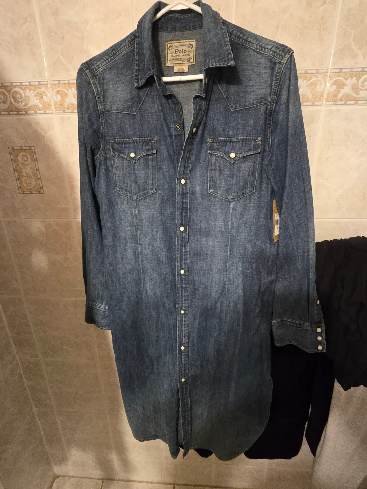Polo Ralph Lauren Denim Shirt Dress - Size M image indicator(2)