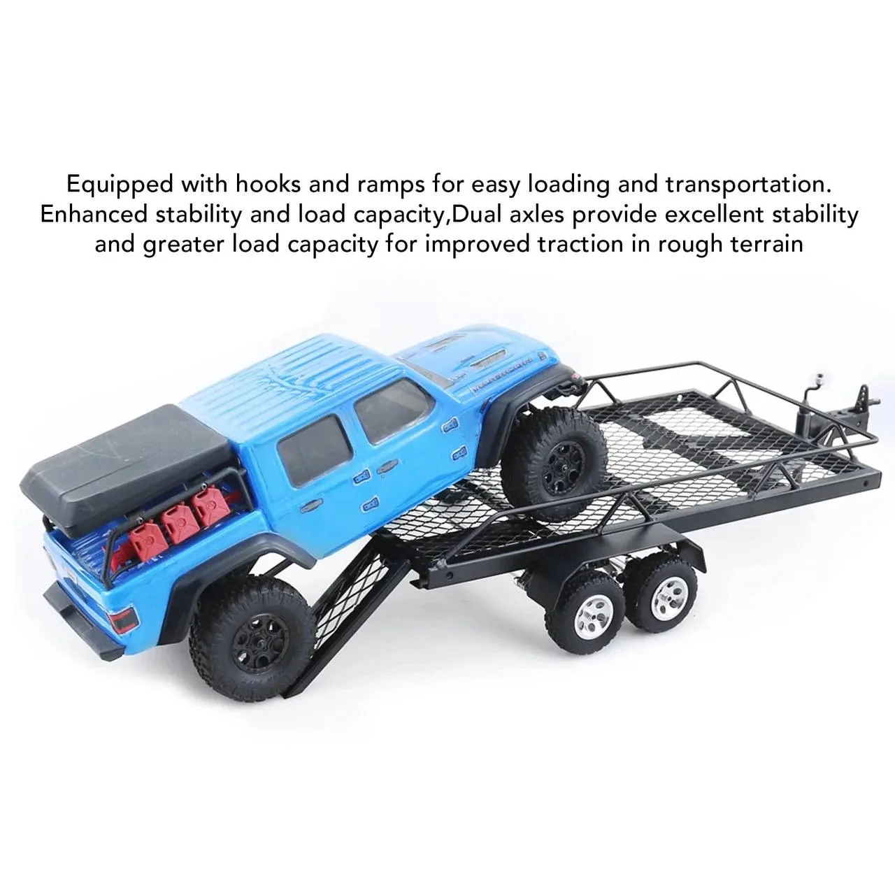 RC Metal Flatbed Trailer thumbnail