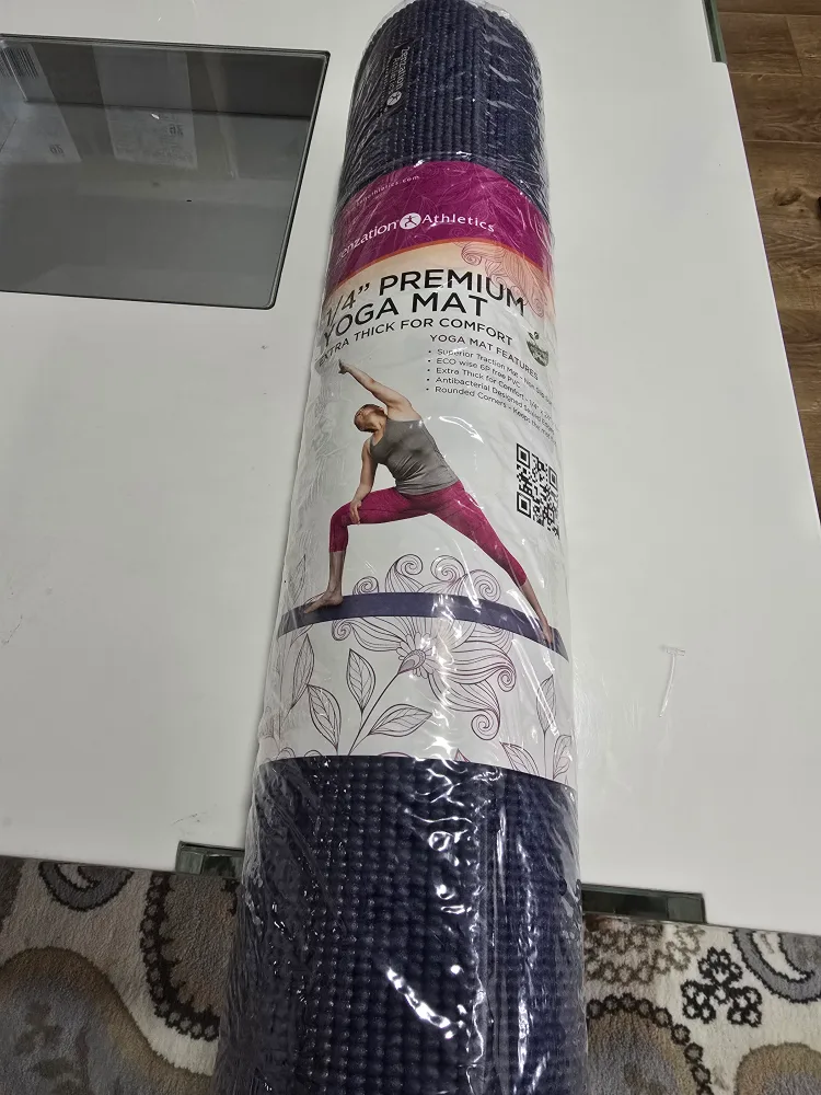 Zenzation Athletics 1/4" Premium Yoga Mat - New image indicator(6)