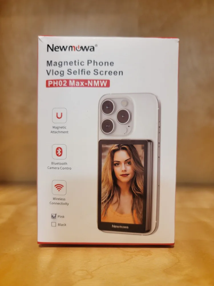 newmowa vlog screen thumbnail