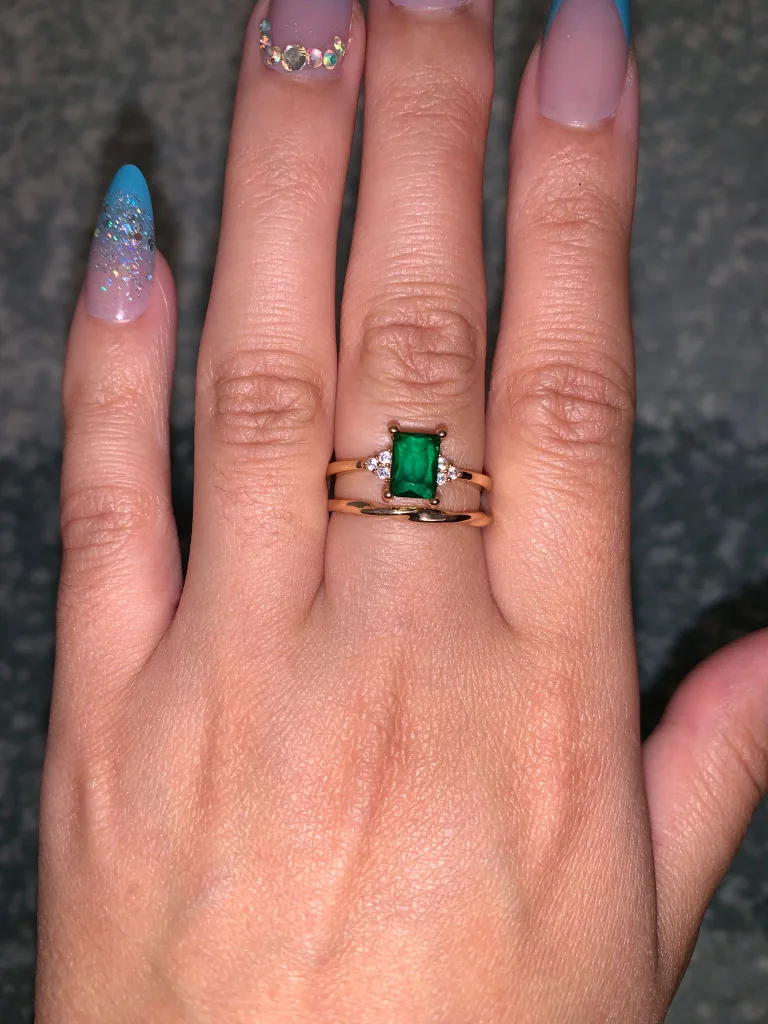gold plated rings thumbnail