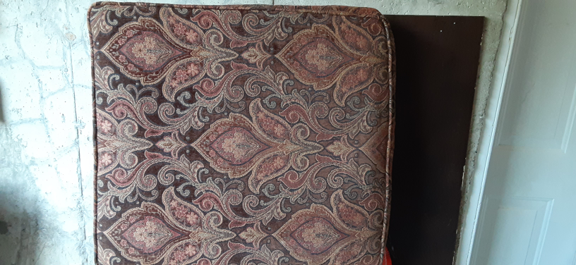 Couch Cushions - Brown Paisley Pattern - photo 2