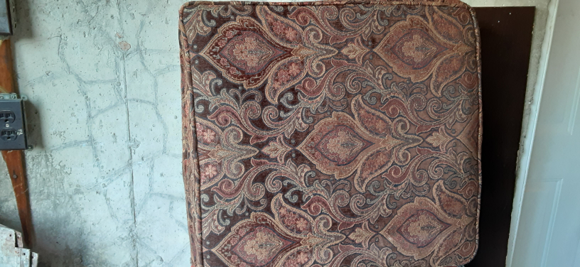 Couch Cushions - Brown Paisley Pattern - photo 3