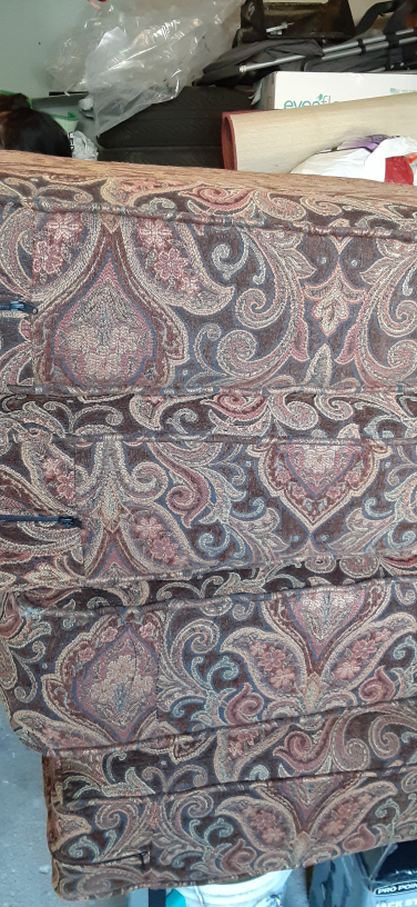 Couch Cushions - Brown Paisley Pattern - photo 5