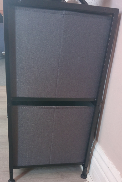 Grey 5-Drawer Storage Dresser - photo 2