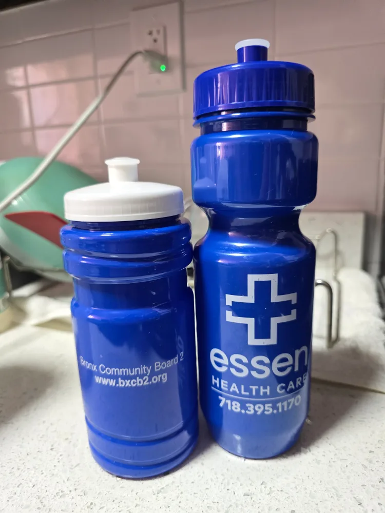 [freecycle] Two Blue Water Bottles thumbnail