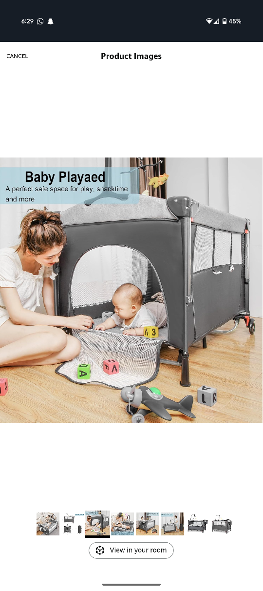 5 in 1 Pack and play Baby Bassinet - photo 3
