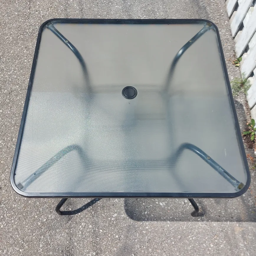 Square Patio Table with FREE Patio Umbrella image indicator(3)