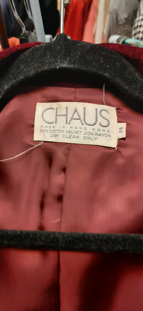 Vintage Chaus Velvet Blazer - Size 14 - photo 5