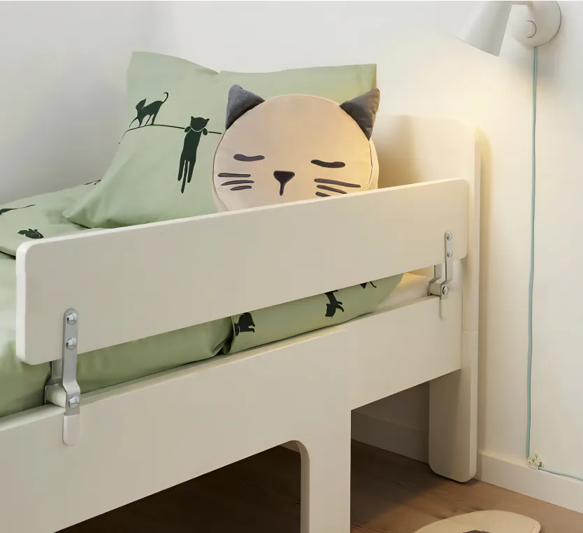 IKEA Nattapa Bed Guard Rail - White image indicator(3)