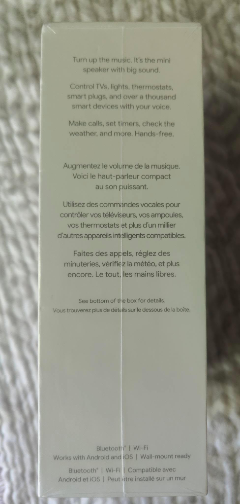 Google Nest Mini 2nd Gen - Smart Speaker - photo 5