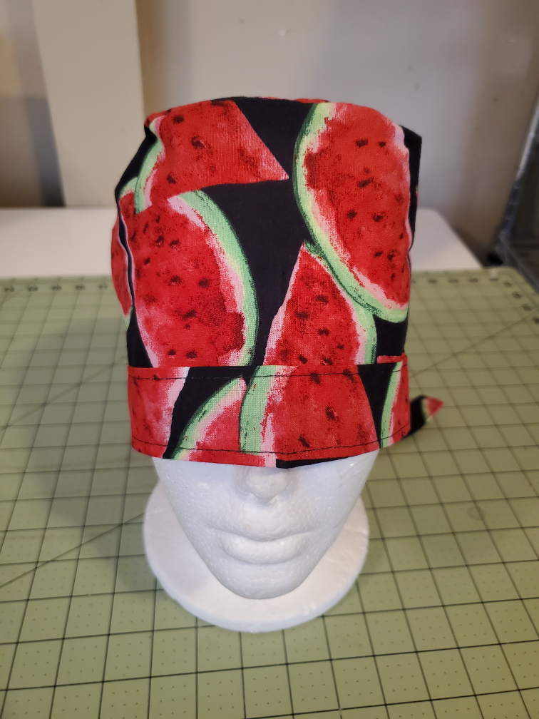 Watermelon Print Scrub Cap Adult Sz - photo 4