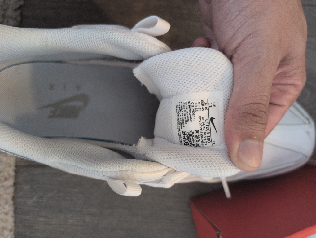 Nike Air Max 95 Triple White US 11 - photo 4