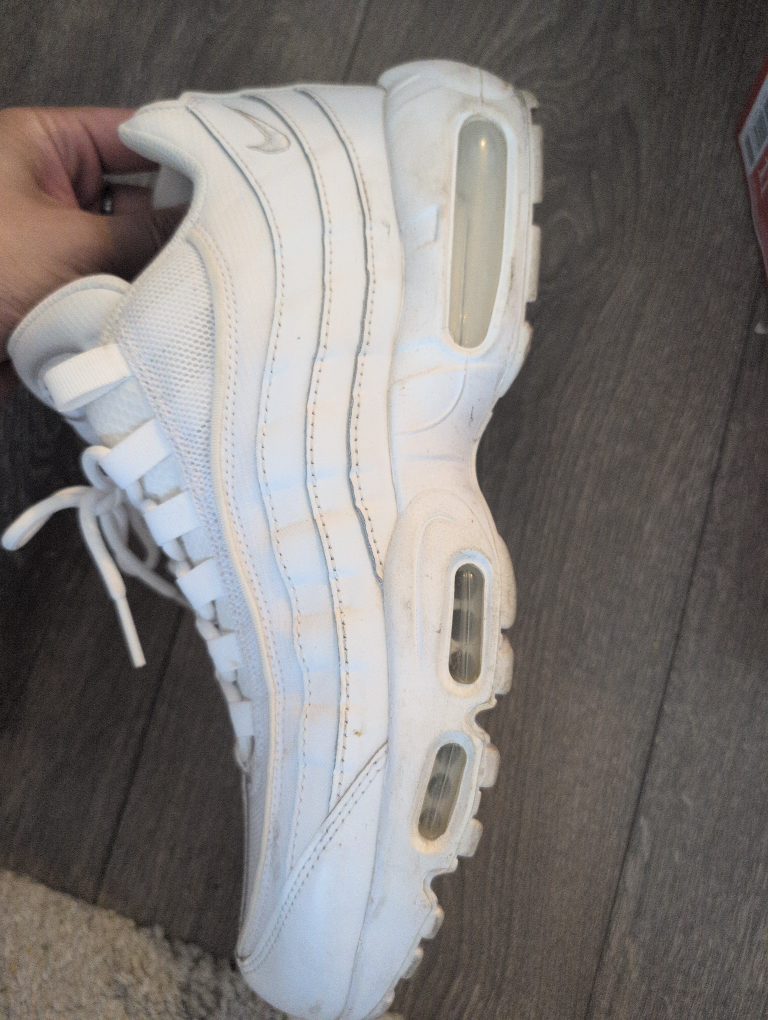 Nike Air Max 95 Triple White US 11 - photo 5
