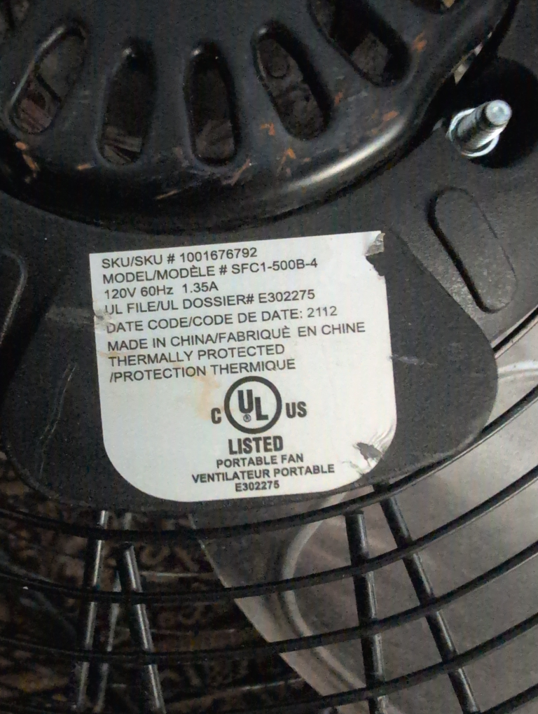 Commercial Electric Floor Fan - photo 3