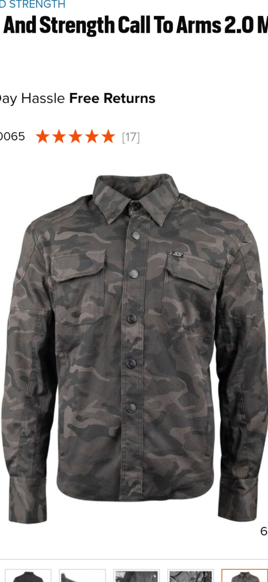Speed and Strength Call To Arms 2.0 Moto Shirt - photo 3