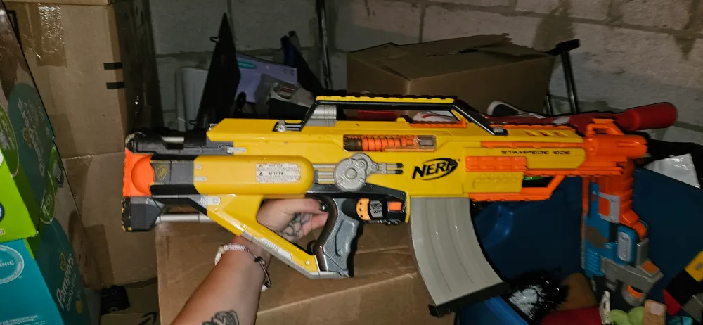 Nerf Stampede ECS Blaster thumbnail
