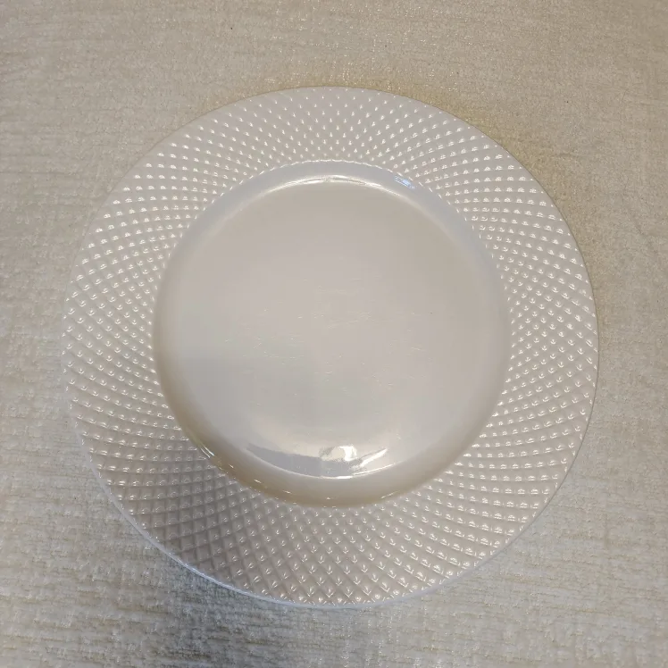 Dinner Plates (White with design) image indicator(2)
