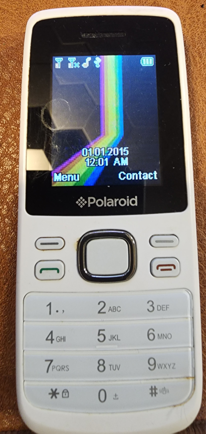 Polaroid White Feature Phone - photo 3