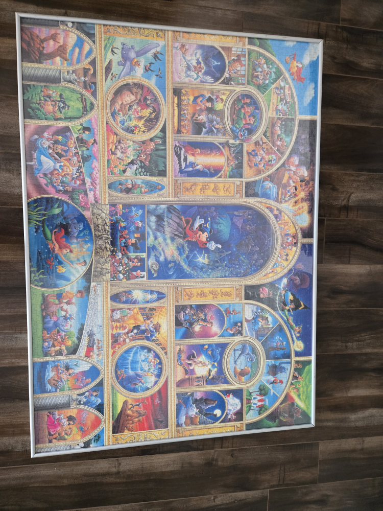 Disney Thomas Kinkade Stained Glass Puzzle - photo 2