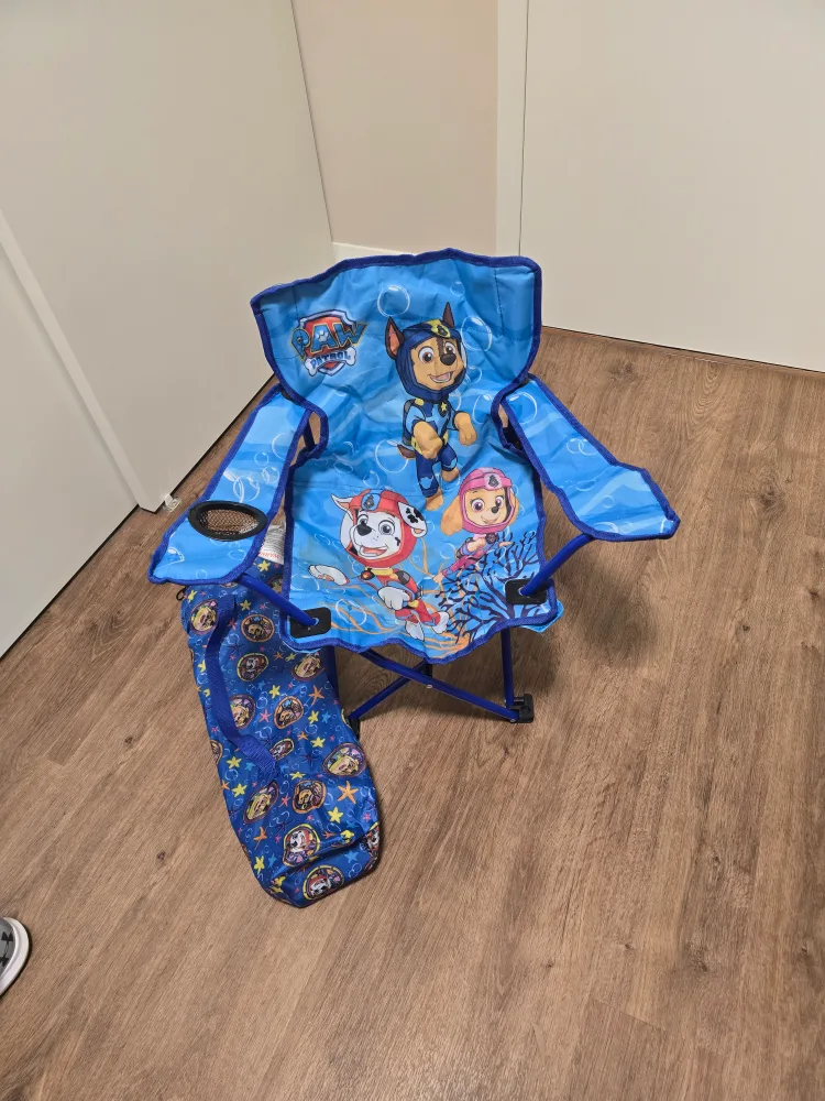 Paw Patrol Kids Camping Chair with Carry Bag thumbnail