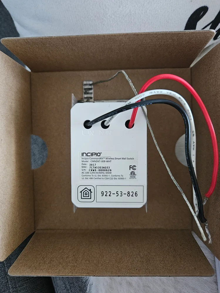 Incipio CommandKit Smart Wall Switch image indicator(6)