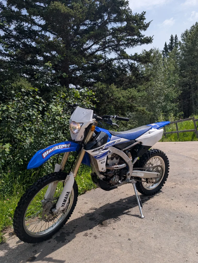 Yamaha WR250F Dirt Bike