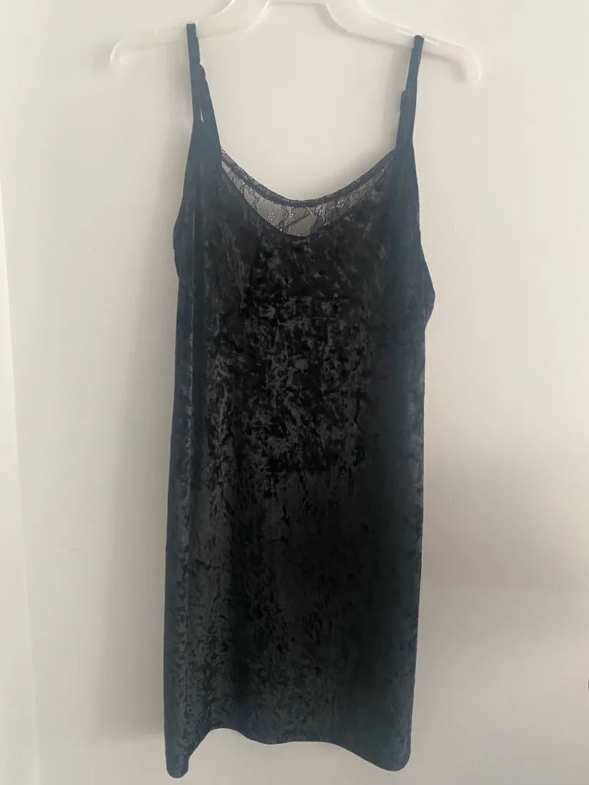 Black Velvet Dress thumbnail