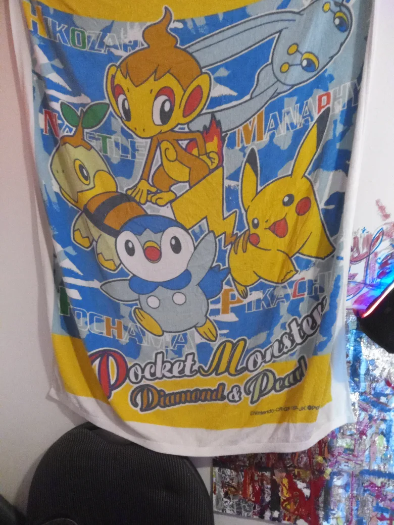 Pokemon Diamond & Pearl Beach Towel thumbnail