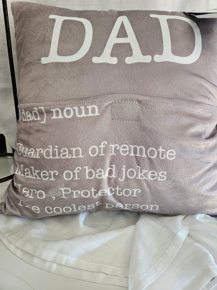 Haven Dad Decor Cushion, 18x18 image indicator(2)