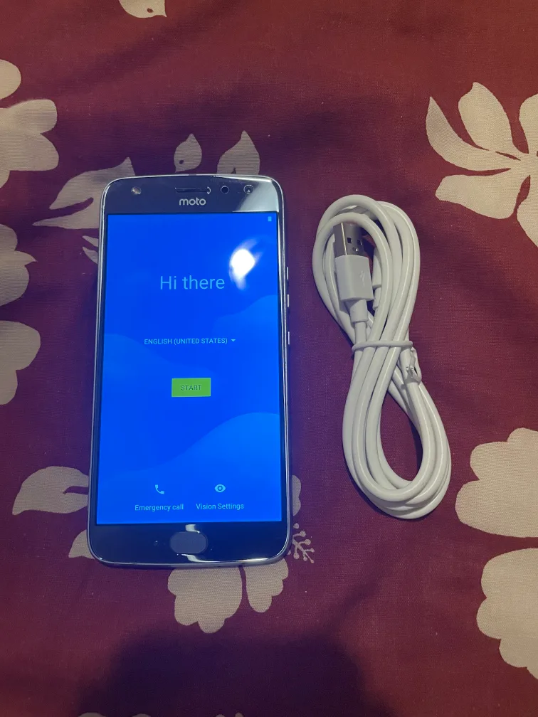 Motorola Moto X4 - 64 GB - Sterling Blue (Read Description) thumbnail