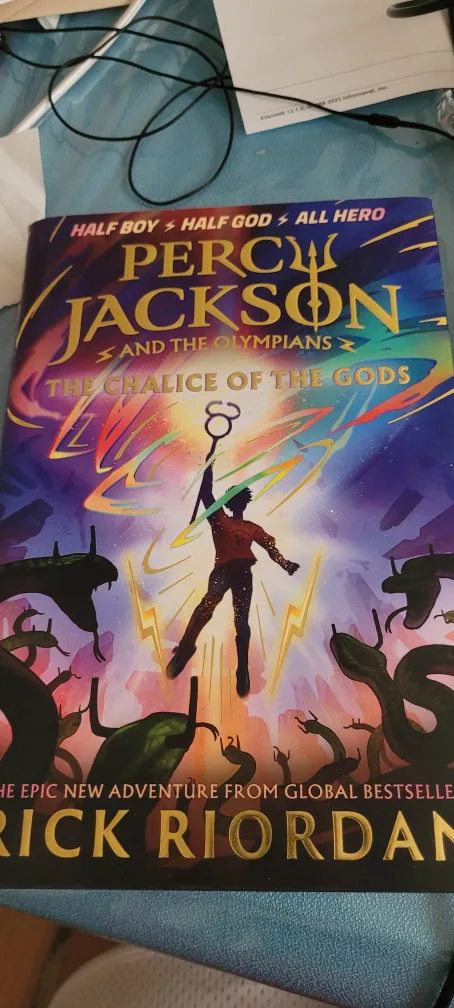 Percy Jackson and the Chalice of the Gods Book thumbnail