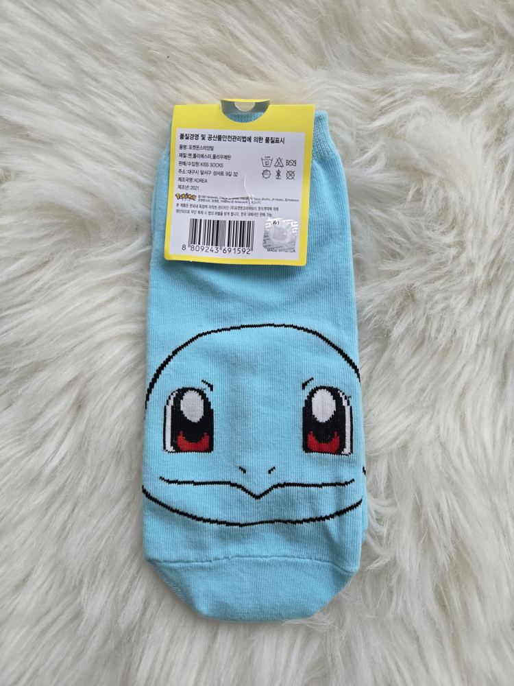 Pokémon Squirtle Socks - New - photo 2