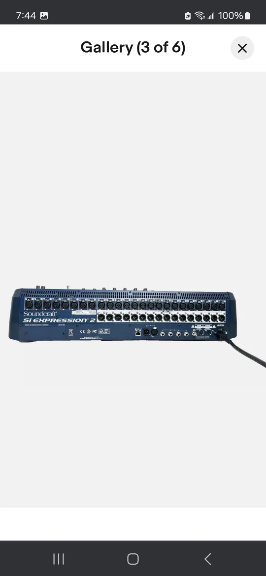 Soundcraft Si Expression 2 Mixing Console image indicator(4)