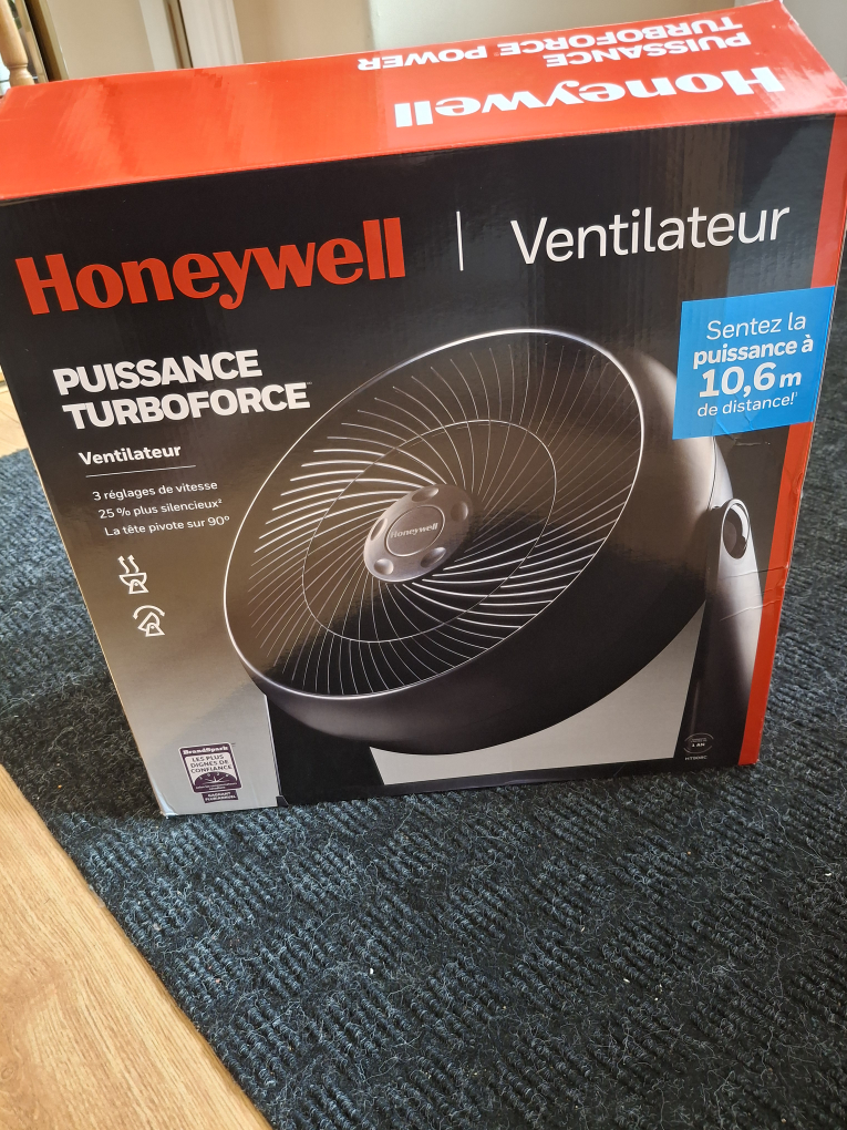 New Honeywell/ Fan - photo 3