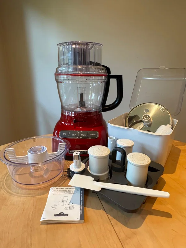 KitchenAid 13-cup Food Processor (Red) thumbnail