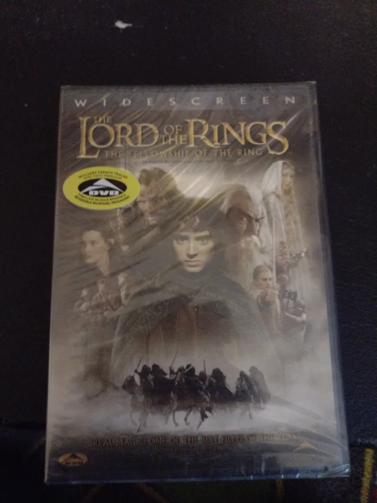 The Lord of the Rings: The Fellowship of the Ring DVD thumbnail