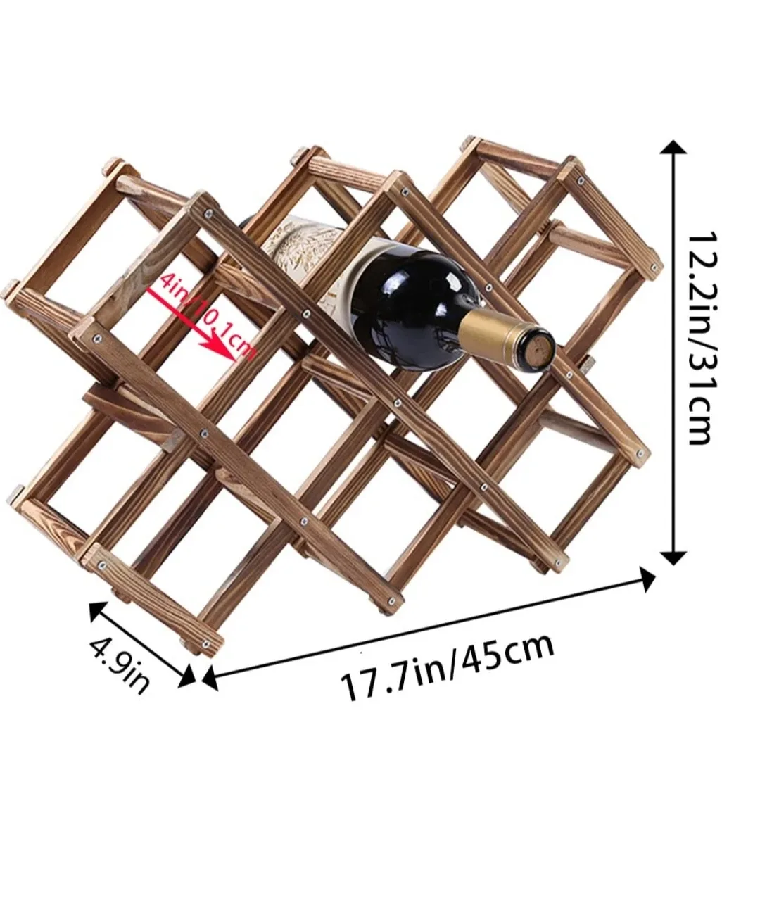 Wooden Wine Racks- 10 Bottles (Brand New) image indicator(5)