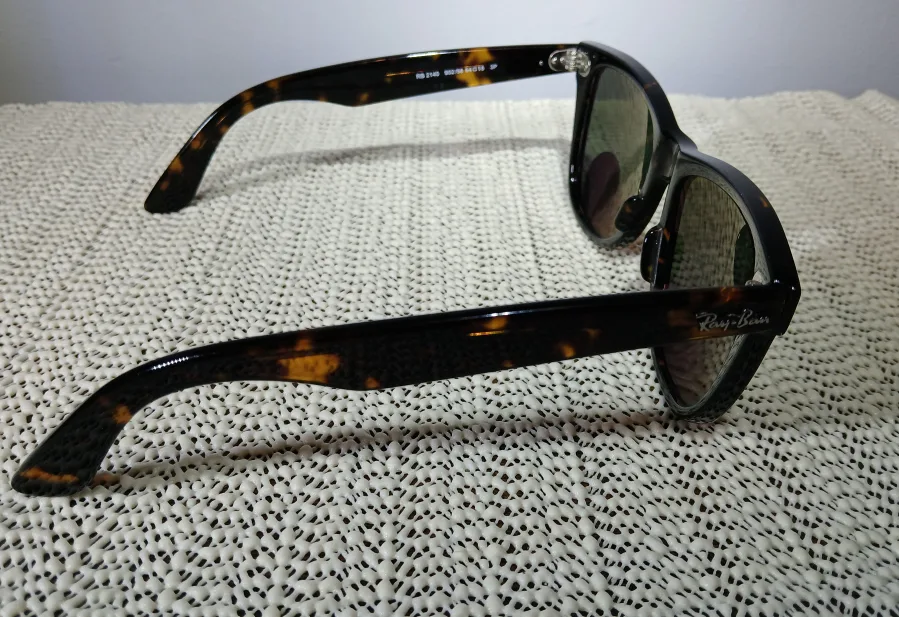 Ray-Ban Wayfarer RB2140 902/58 Sunglasses 54mm lense image indicator(3)