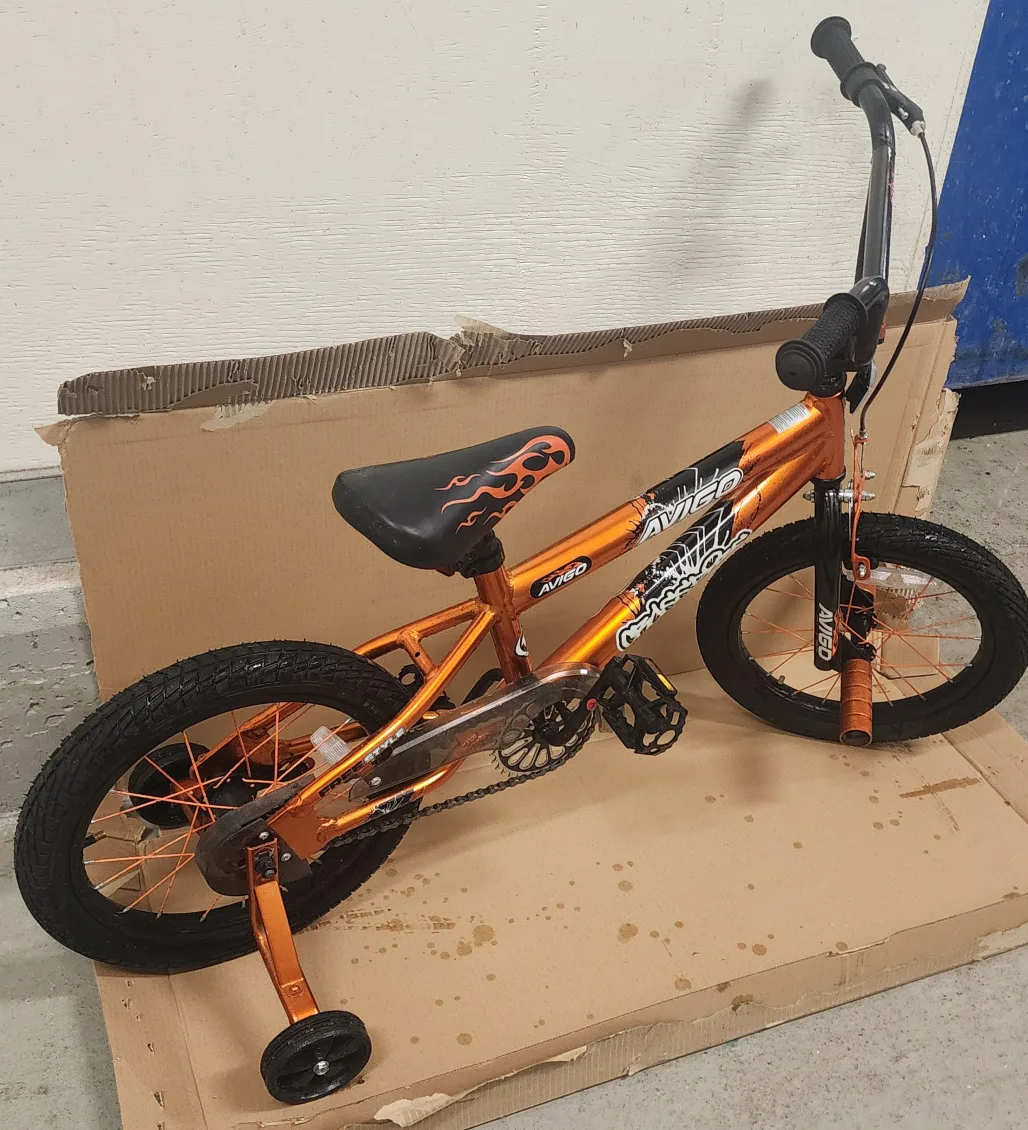 Avigo BMX 12" Kids' Bike - Orange thumbnail
