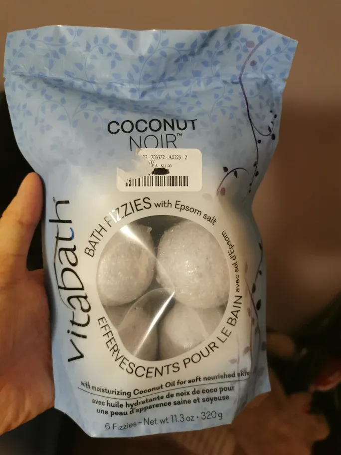 Vitabath Coconut Noir Bath Fizzies thumbnail