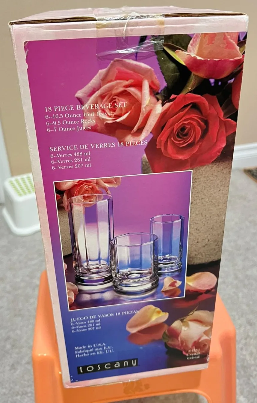 Tuscany Sweetbrier 12-Piece Beverage Set image indicator(4)