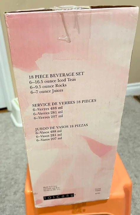 Tuscany Sweetbrier 12-Piece Beverage Set image indicator(5)